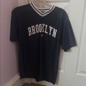 Brooklyn Navy Blue Men's Shirt